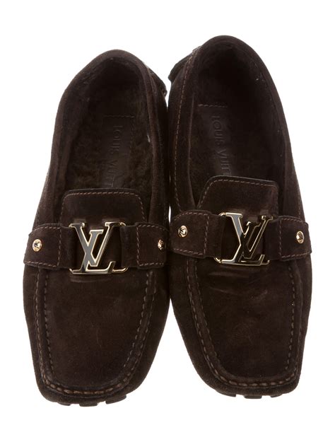 louis vuitton loafers mens|louis vuitton suede loafers.